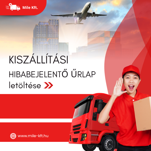 Kiszállítási hibabejelentő
